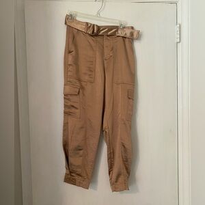 Banana Republic PETITE ALLURE SILK CARGO PANT
